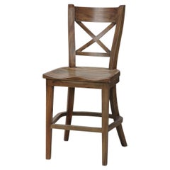 French Provincial Rustic Counter Stool