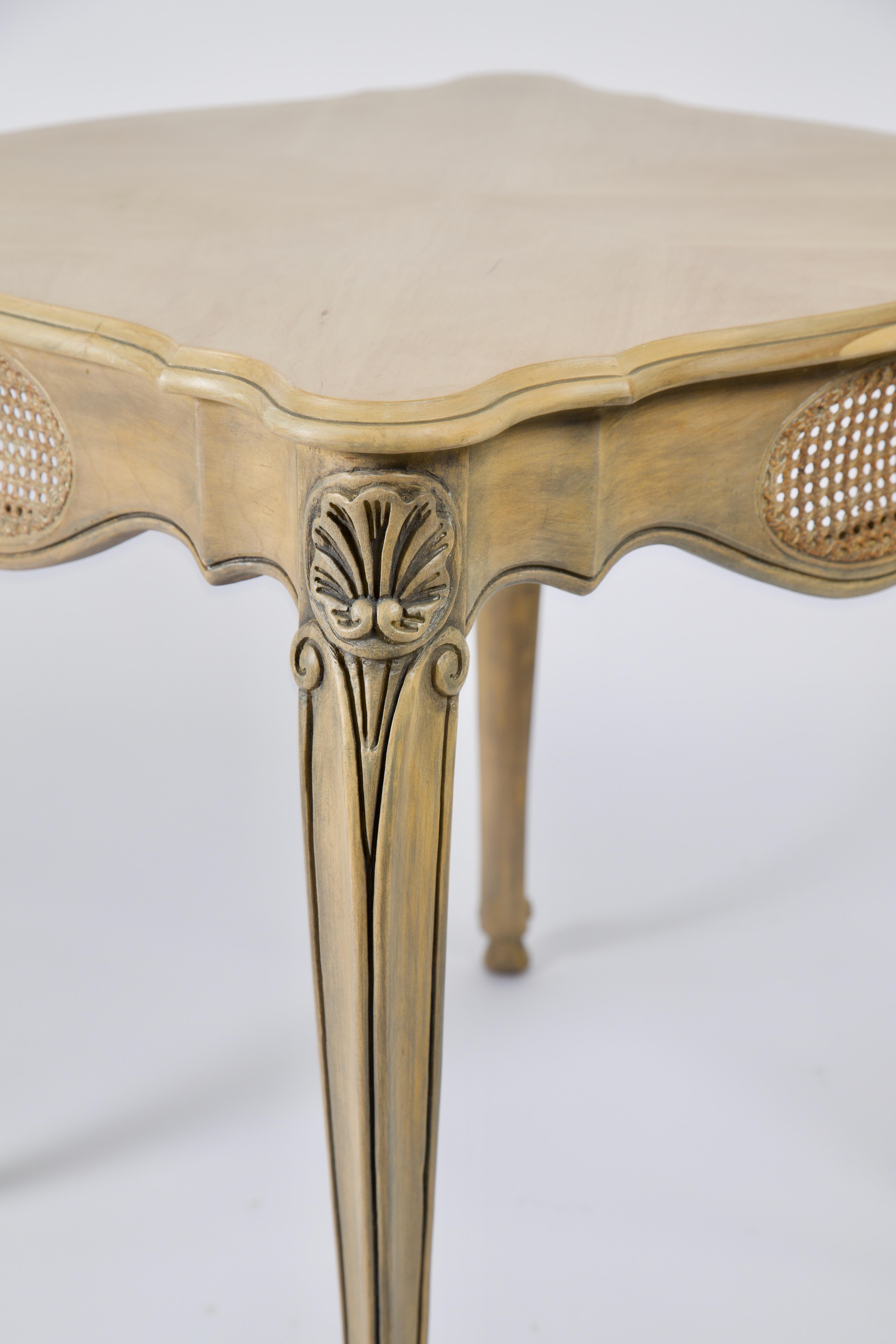 French Provincial Side Tables In Excellent Condition In Los Angeles, CA