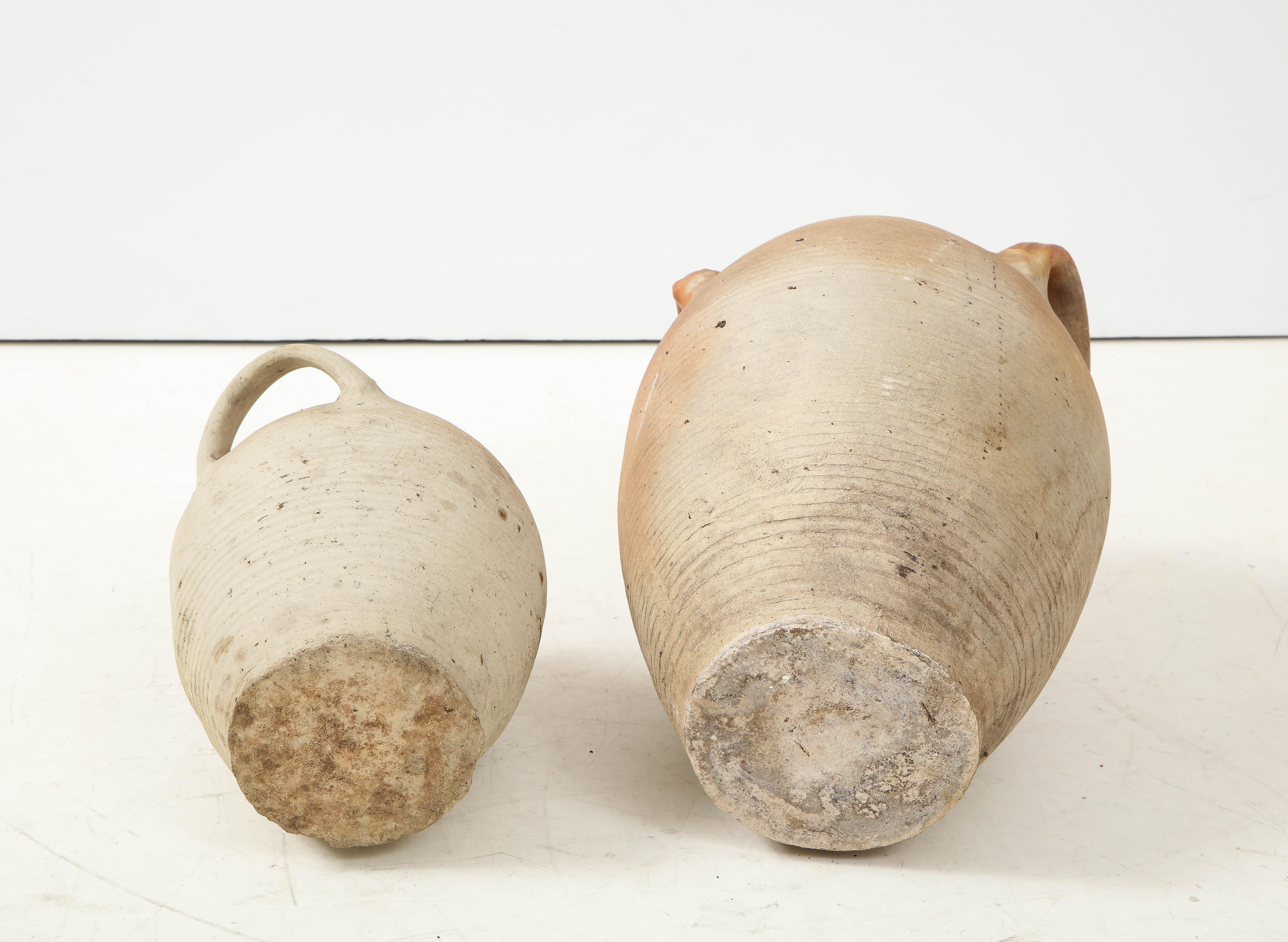 French Provincial Stoneware Vintage Pottery Oil Jar, Jug, Vase or Vessel 9