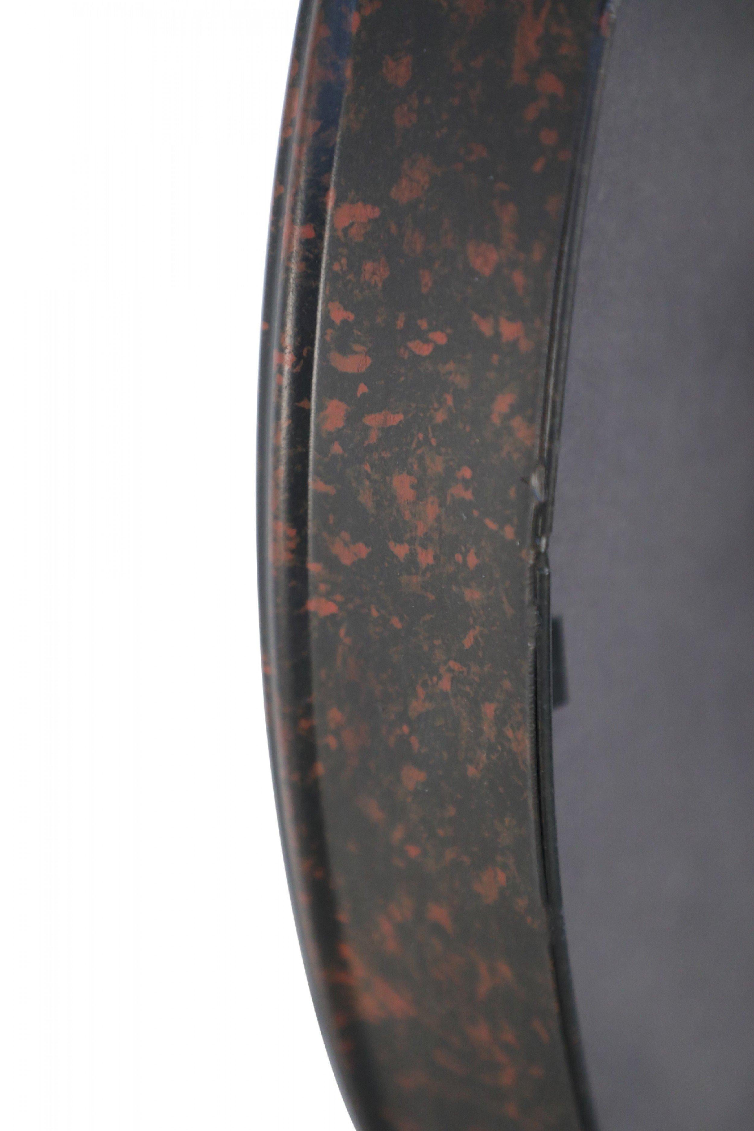 Reloj de Tole Negro Estilo Provincial Francés con Base en venta 3