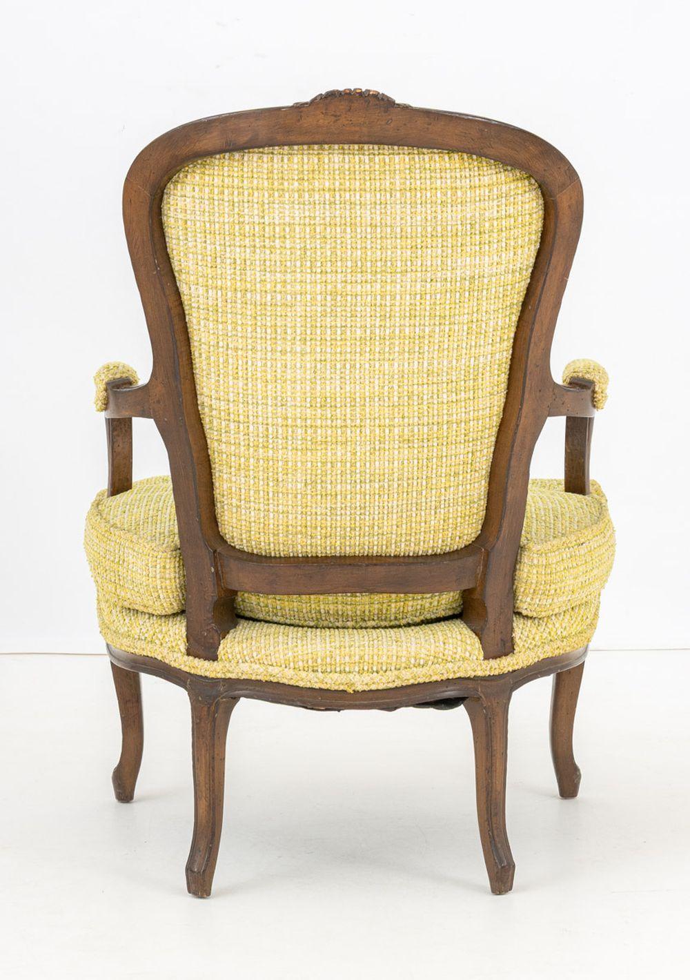 Tissu d'ameublement Chartreuse bergère de style provincial français en vente