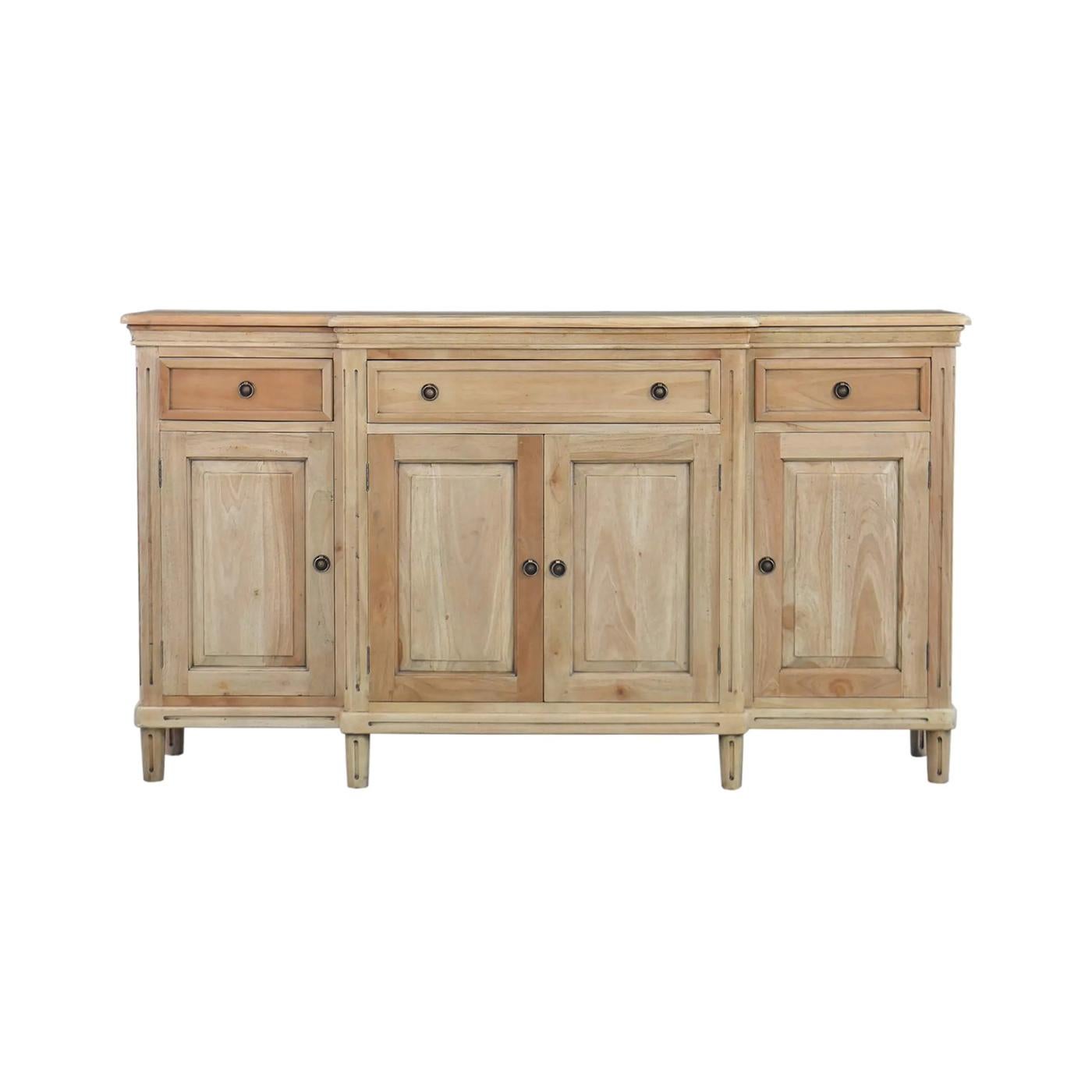 Stile provenzale Credenza in stile provinciale francese - Legno di frutta in vendita
