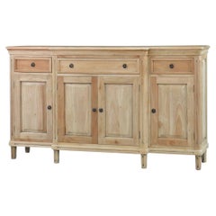 French Provincial Style Credenza - Fruitwood