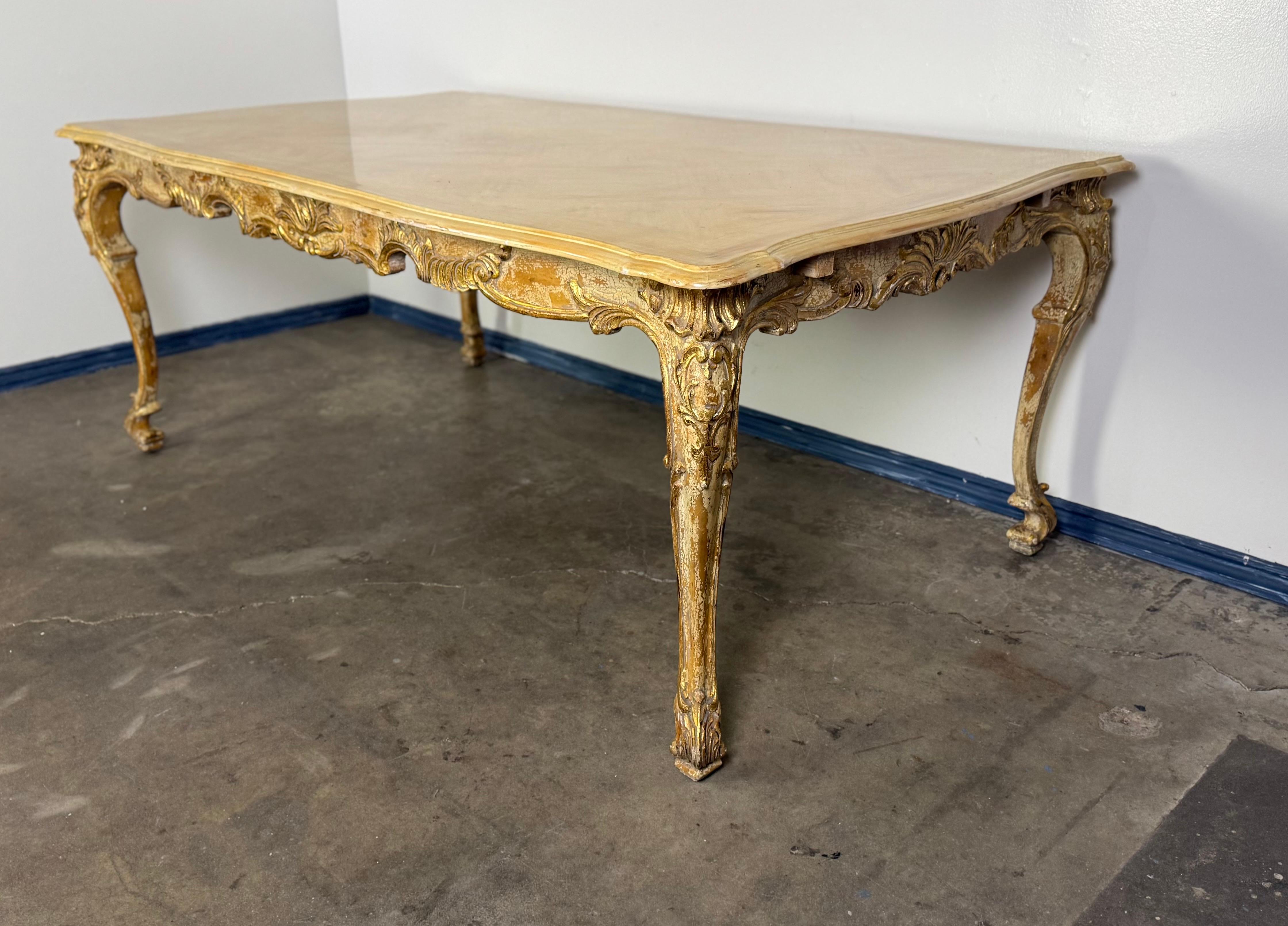 Table de salle à manger de style provincial français C. I.C. en vente 6