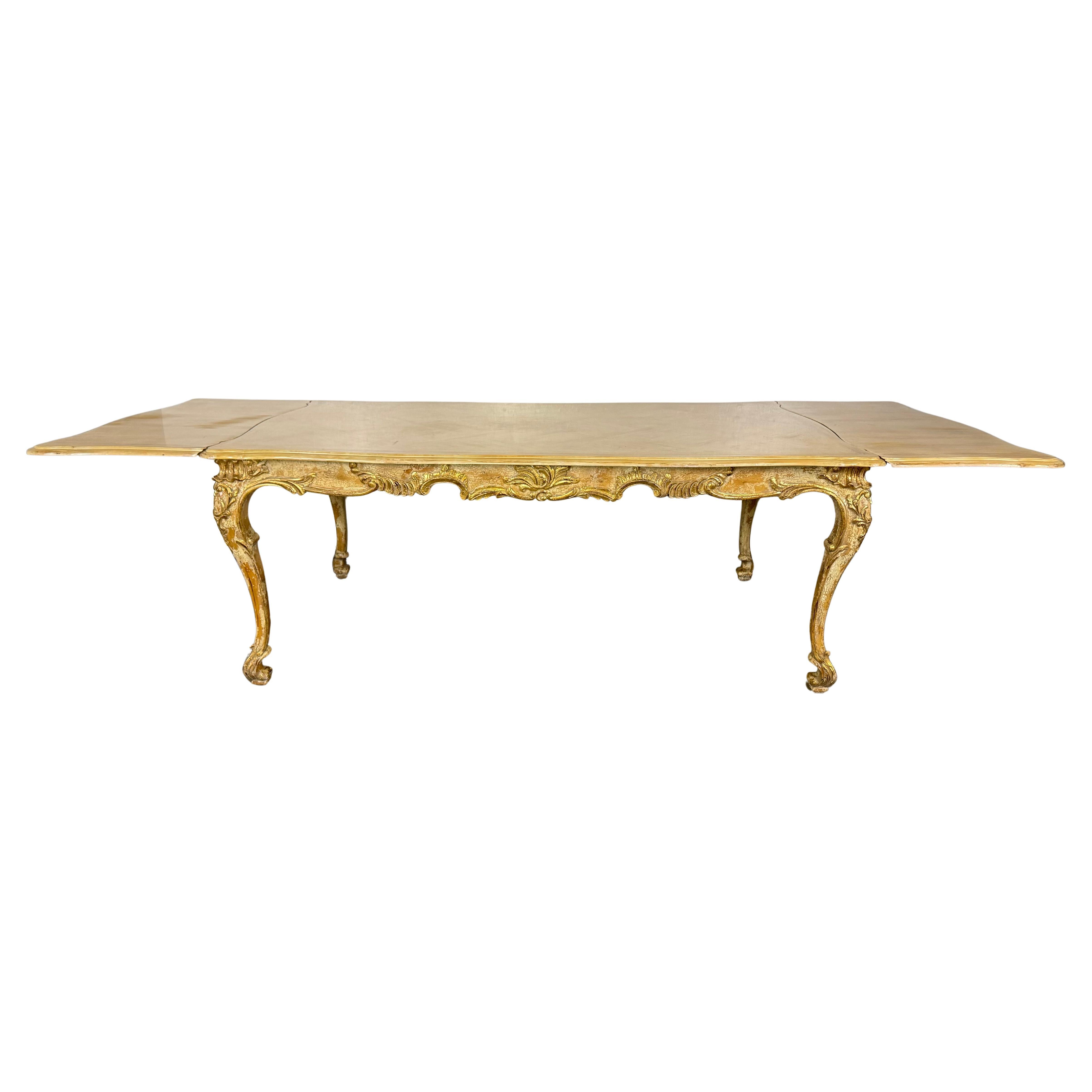 Mesa de comedor de estilo provincial francés C. 1930