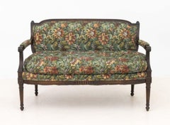 French Provincial Style Mahogany Sofa