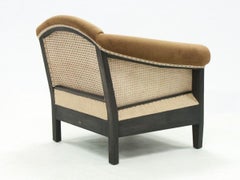 Rattansessel im französischen Provinzialstil mit individuellen Oberflächen