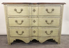 Walter E Smith French Provincial Style Three Drawer Commode or Chest