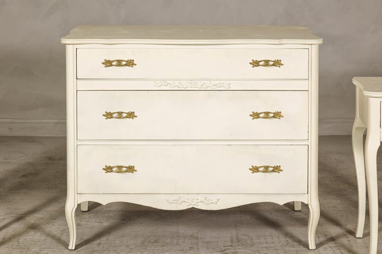 white christmas dresses Trenton Rustic Cream 6-Drawer Bedroom Dresser – Luna Furniture main image 0