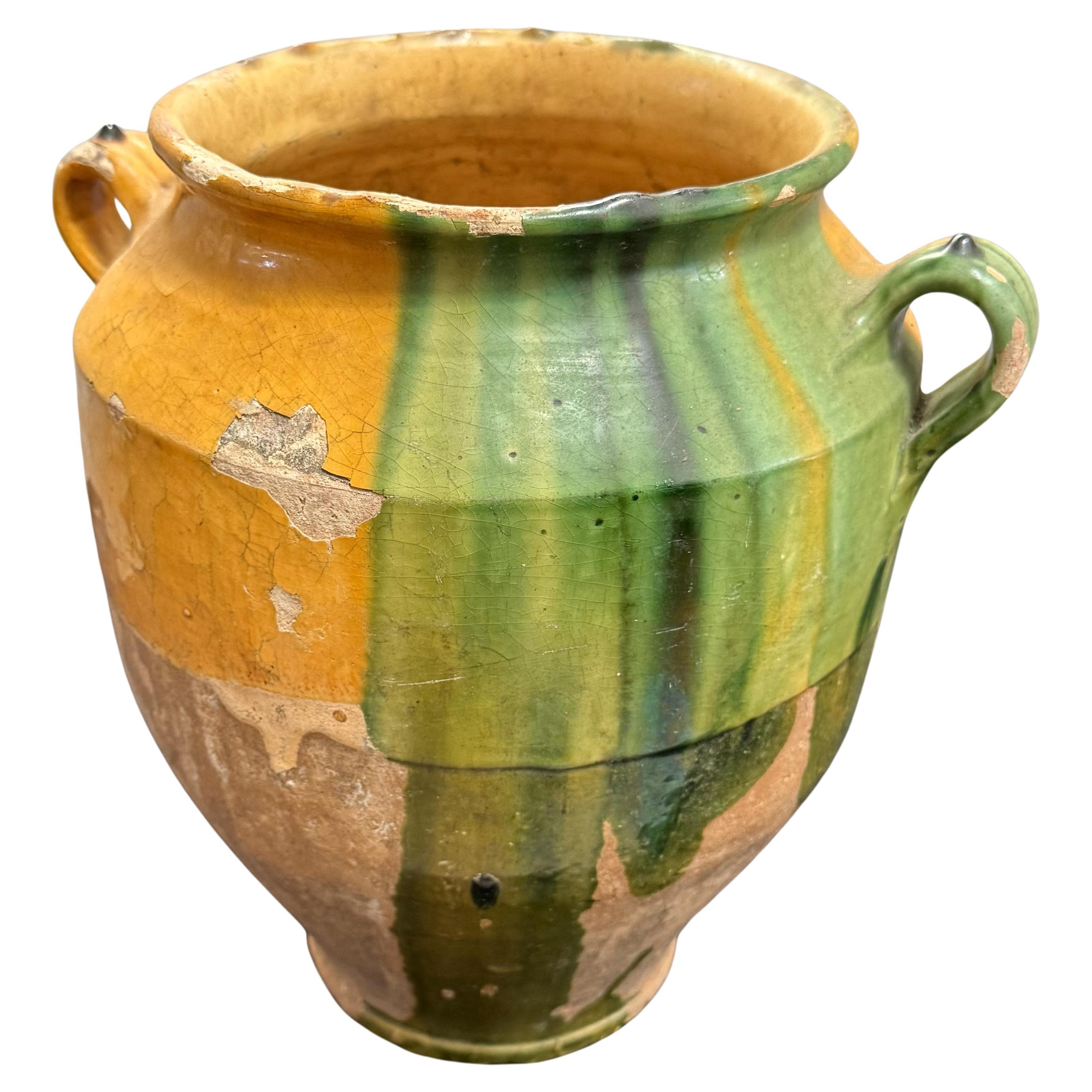 French Provincial Terracotta "Confit" Pot