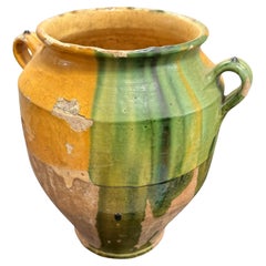 French Provincial Terracotta "Confit" Pot