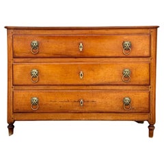 French Provincial Three Drawer Chest