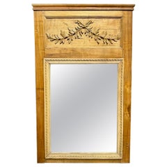 French Provincial Trumeau Mirror