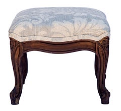 French Provincial Upholestered Footstool