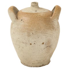 French Provincial Vintage Stoneware Pottery Jar, Jug, Vessel or Vase