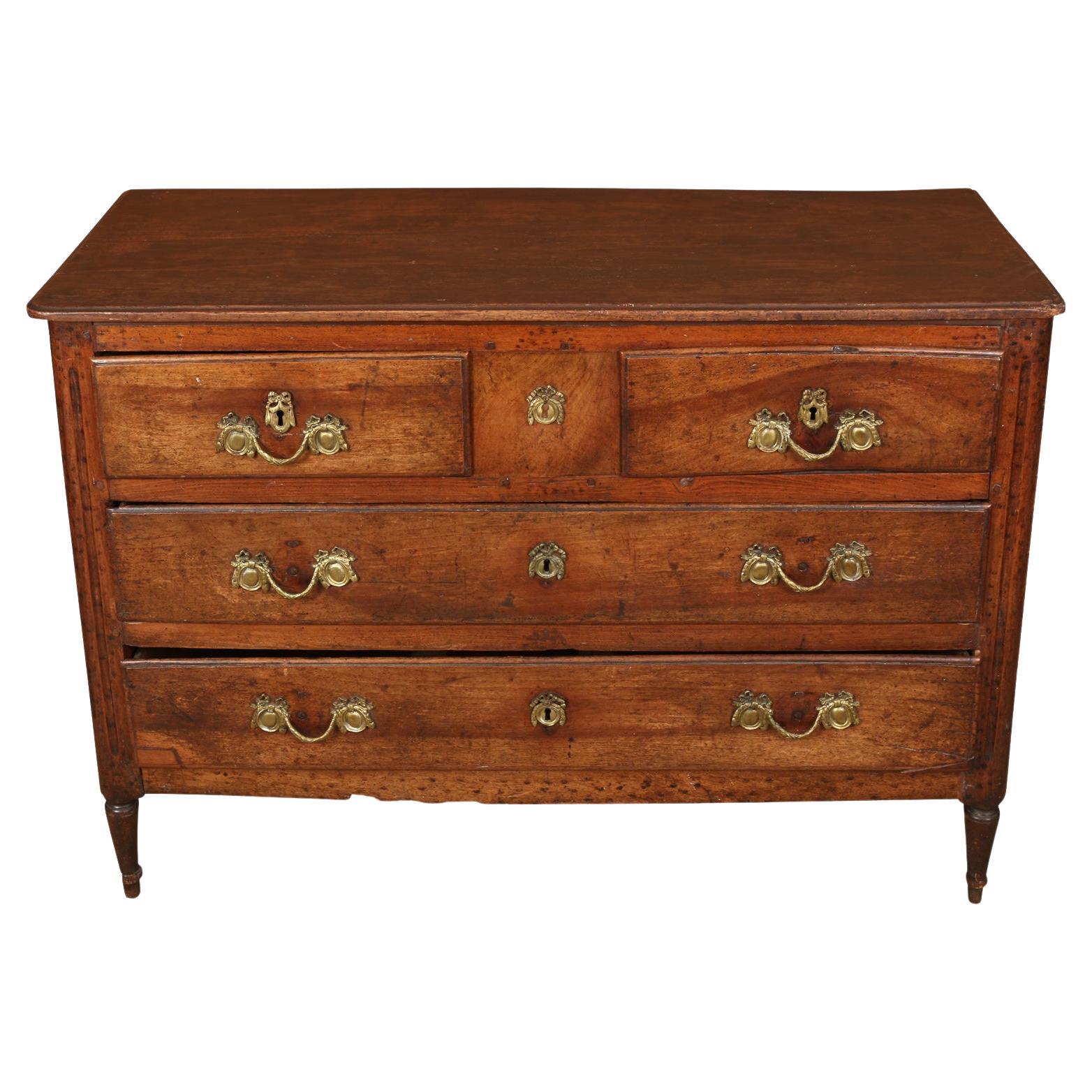 French Provincial Walnut Commode