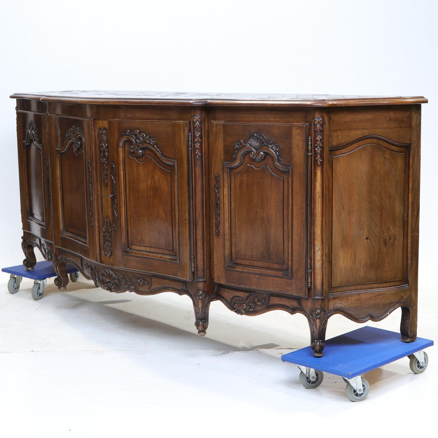 Woodwork French Provincial Walnut Enfilade