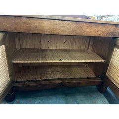 French Provincial Walnut Sideboard, Early 19th Century (Louis XVI / Directoire)