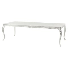 French Provincial White Dining Table