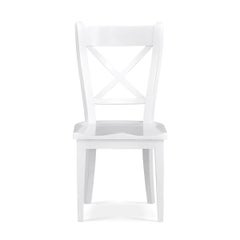 French Provincial White Painted Dining Chair (Set of 2)