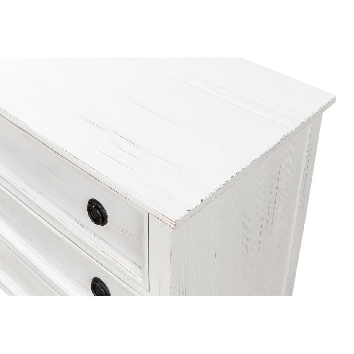 French Provincial White Painted Dresser For Sale 2