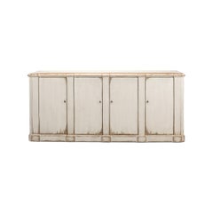 French Provincial White Sideboard