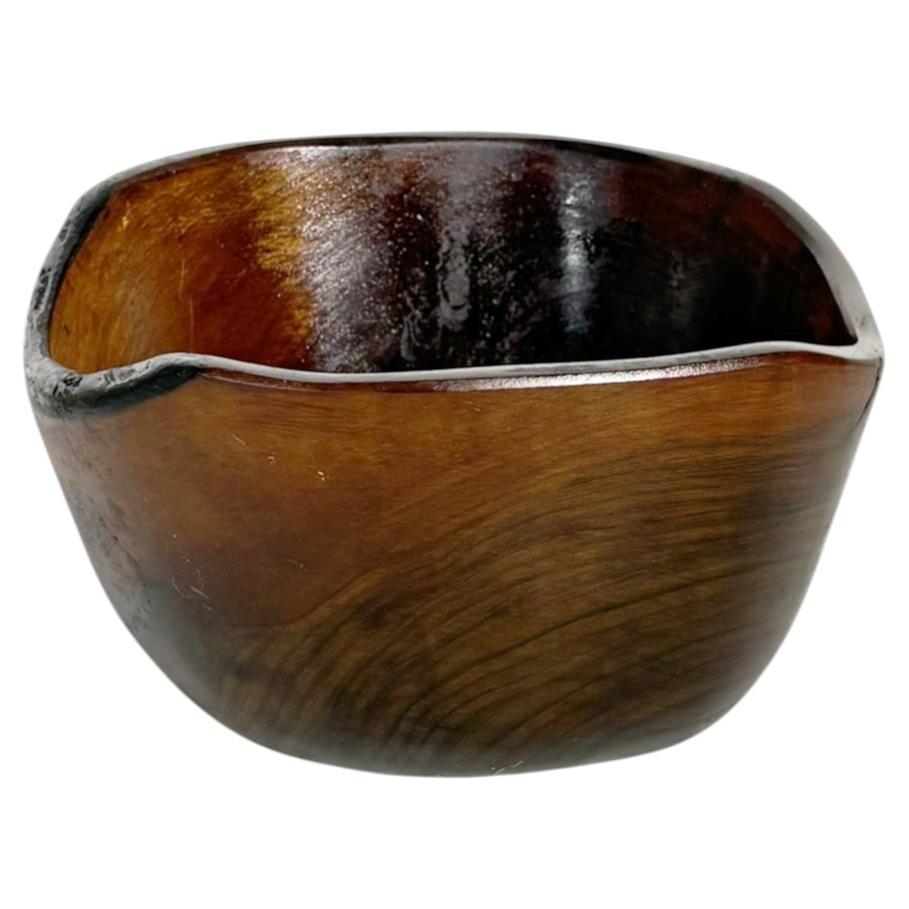French Provincial Wooden bowl, France, 1950 For Sale