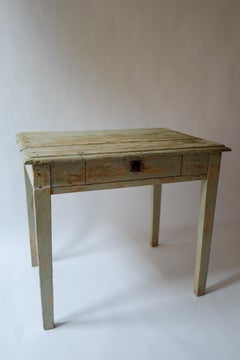 19th Century French Provincial Writing Desk from Avignon Shabby Chic or Country