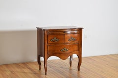 French Provinical LXV Period Fruitwood 3-Drawer Small Commode, mid 18th century