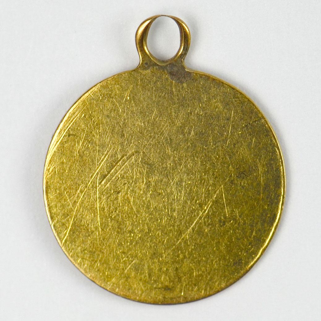 Men's French Rafael’s Cherub 18K Yellow Gold Charm Pendant