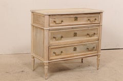 French Raised Neoclassical Style 3-Drawer Chest, Early 20th Century