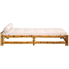 Retro French Rattan Daybed