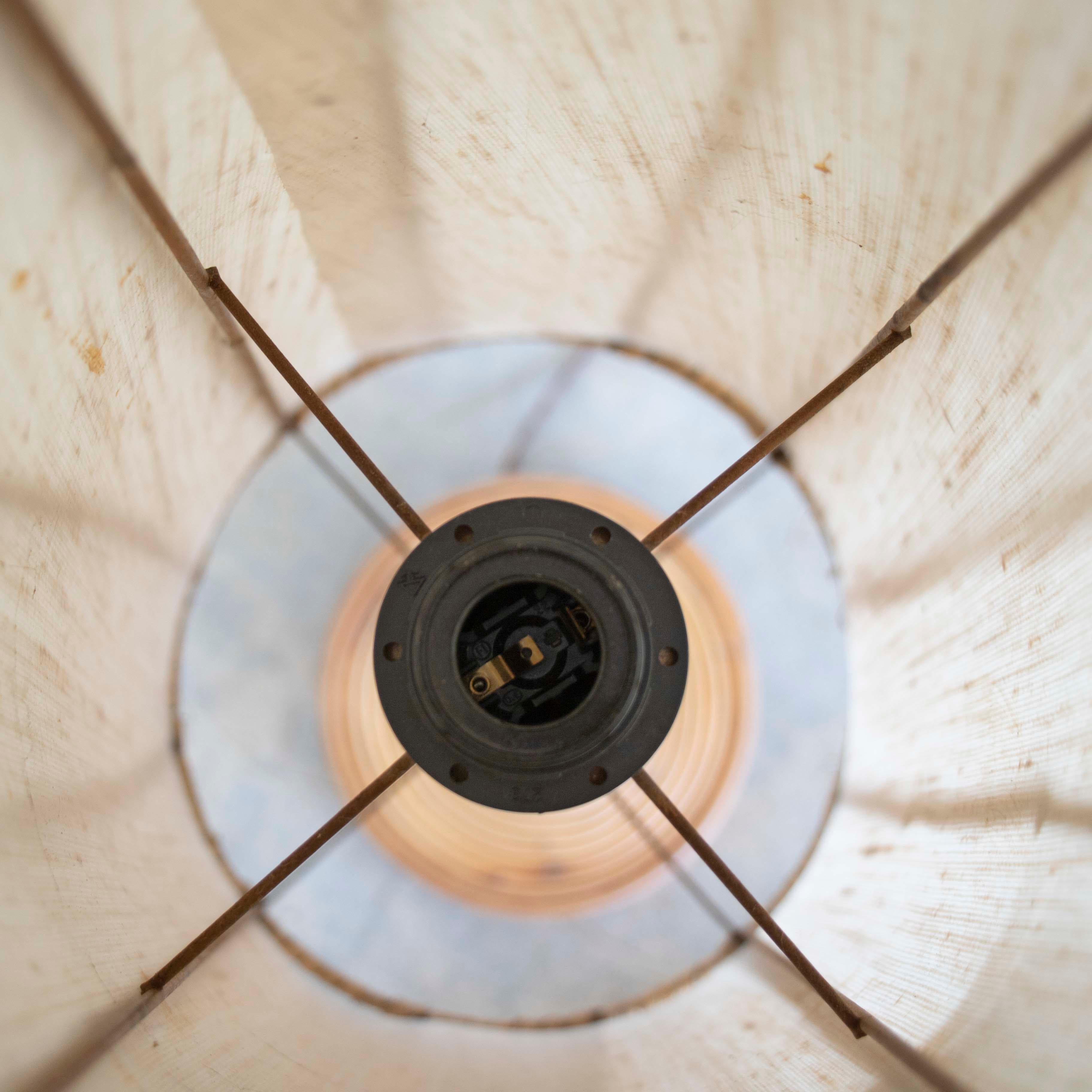 French Rattan Floor Lamp 5