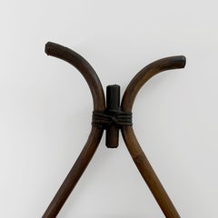 French Rattan Mirror