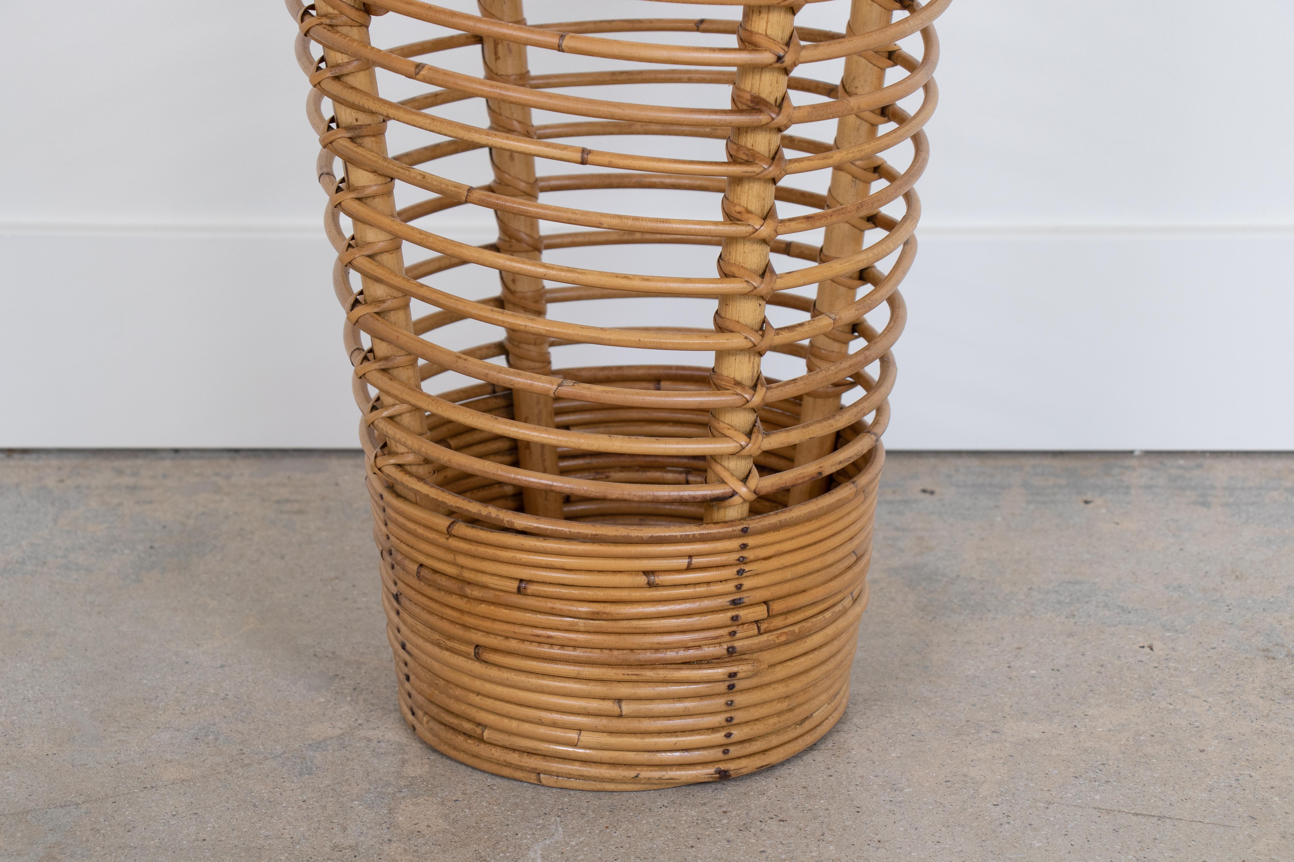 rattan umbrella stand