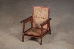 French Reconstruction Armchair, 1940, in Style of Pierre Jeanneret
