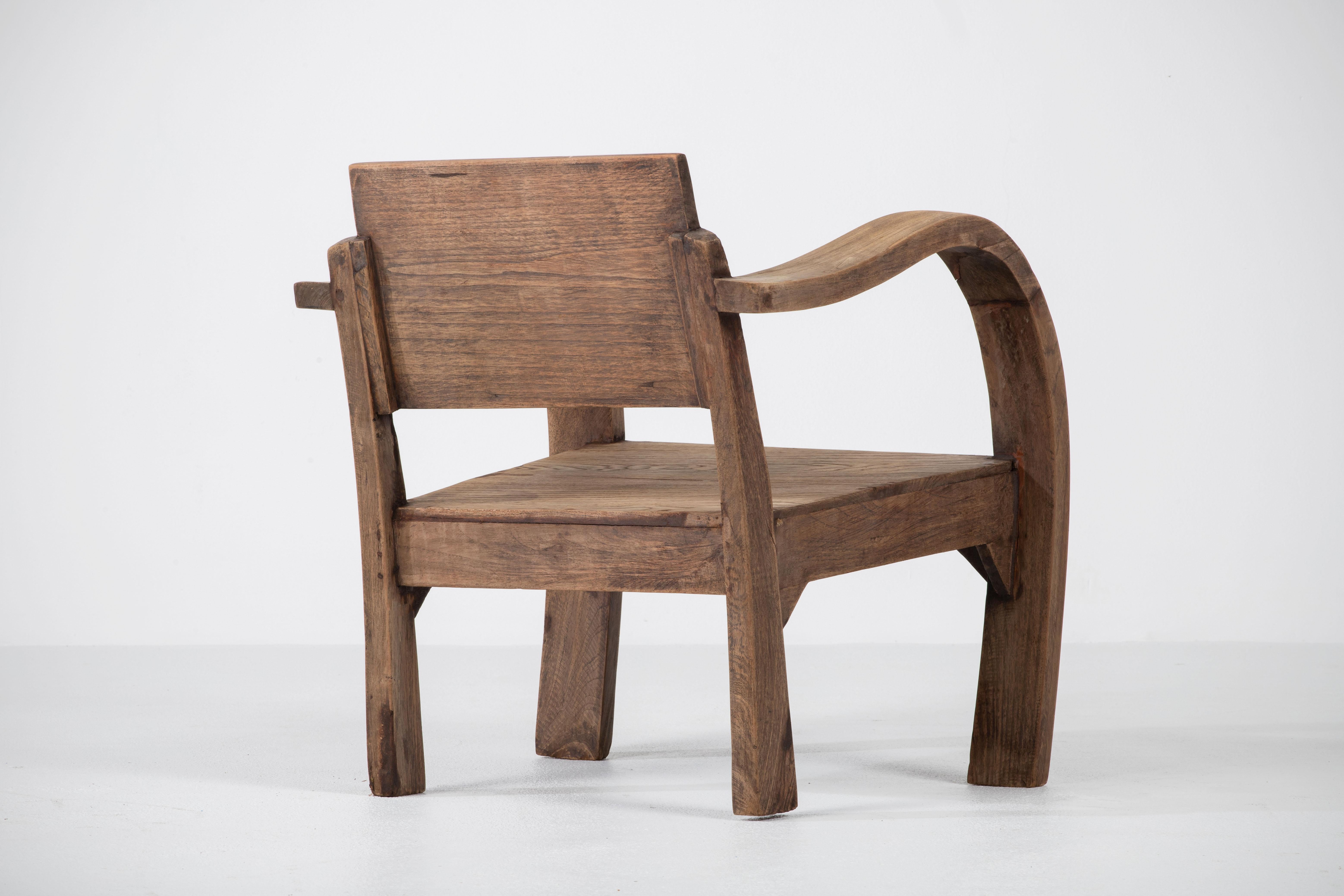 Canne Fauteuil de reconstruction française, années 1940 en vente