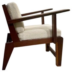 French Reconstruction Chair in the Manner of Andre Sornay