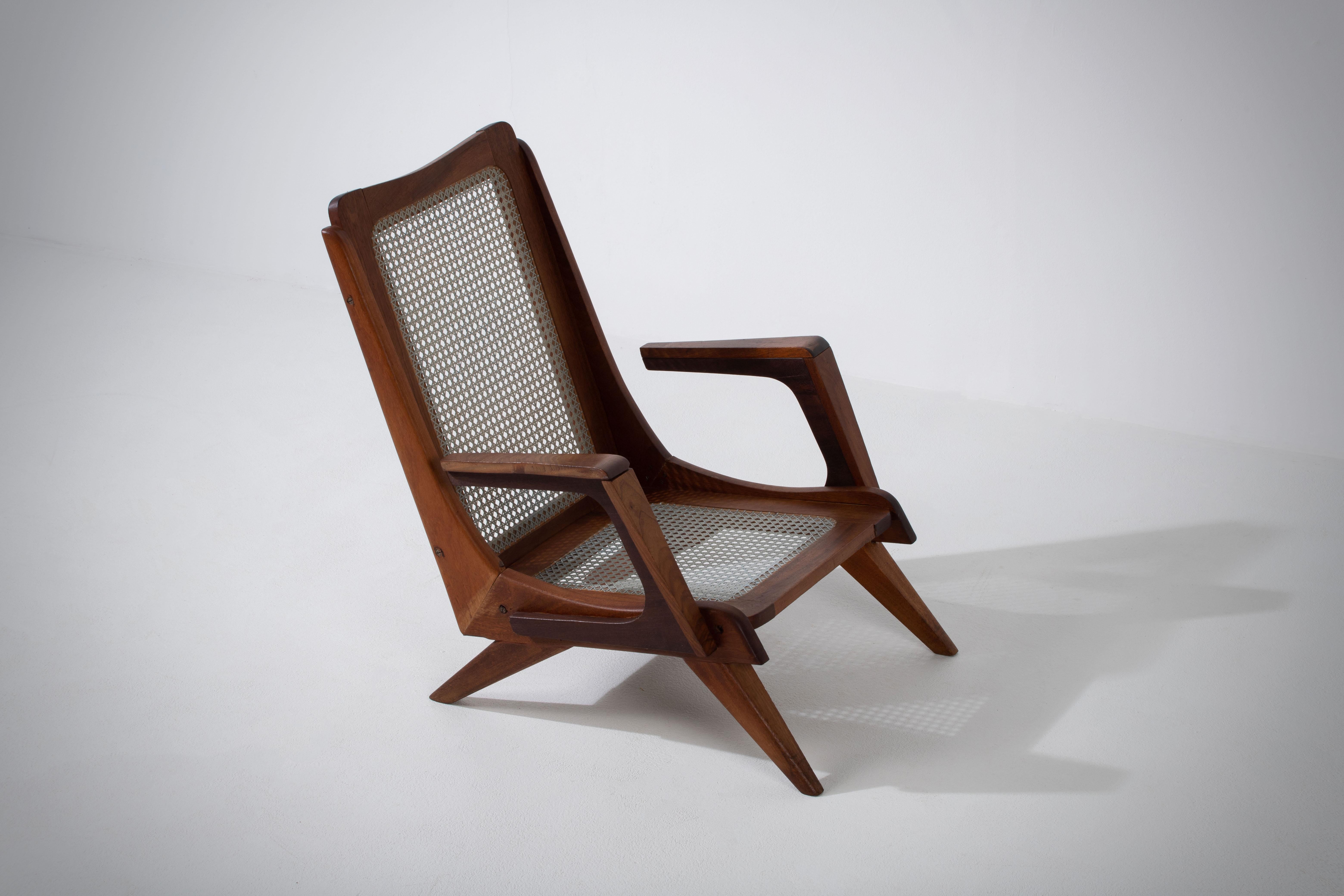 French Reconstruction Lounge Chair For Sale 12