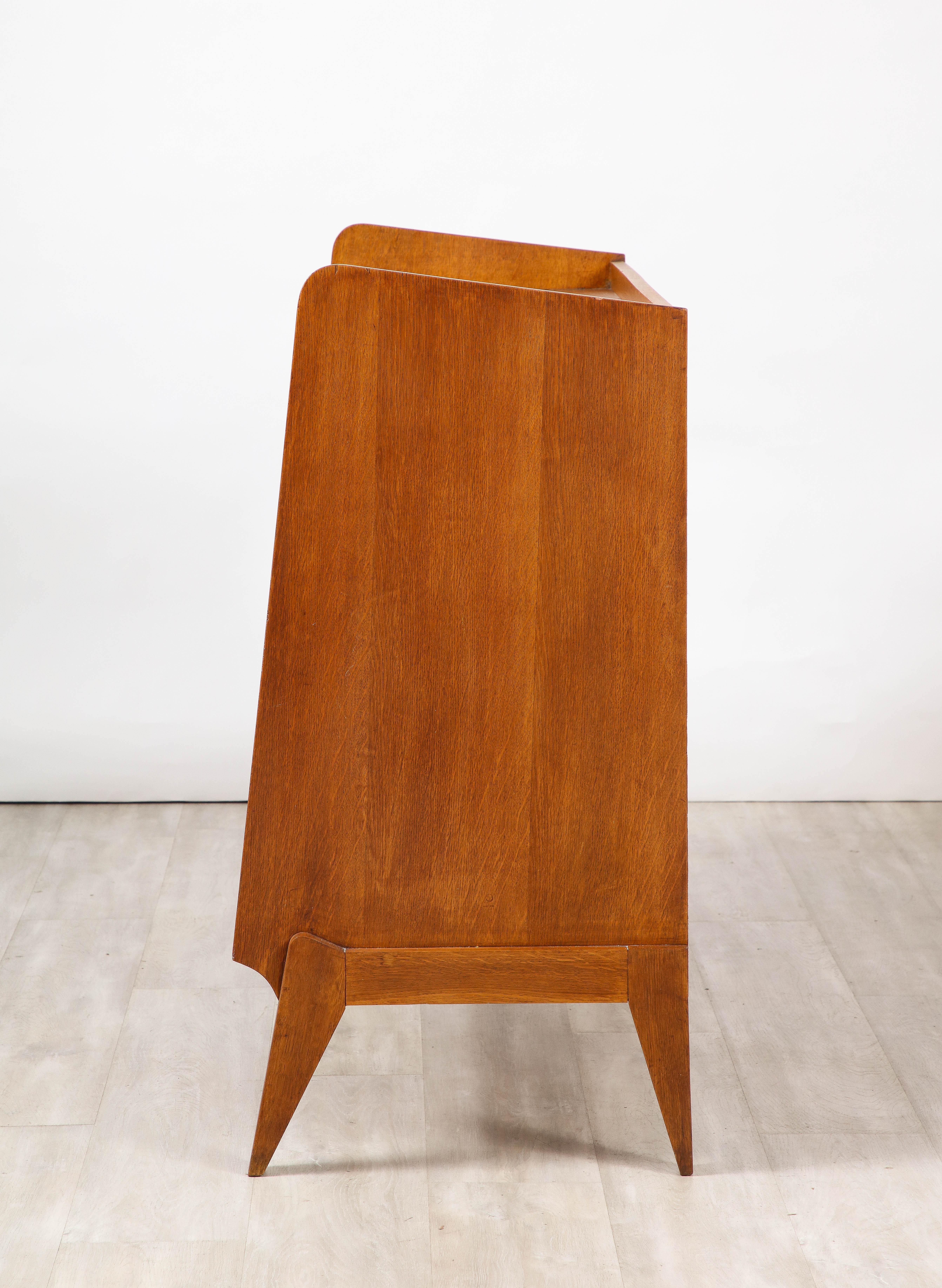 French Reconstruction Oak Cabinet, France, circa 1950 For Sale 10