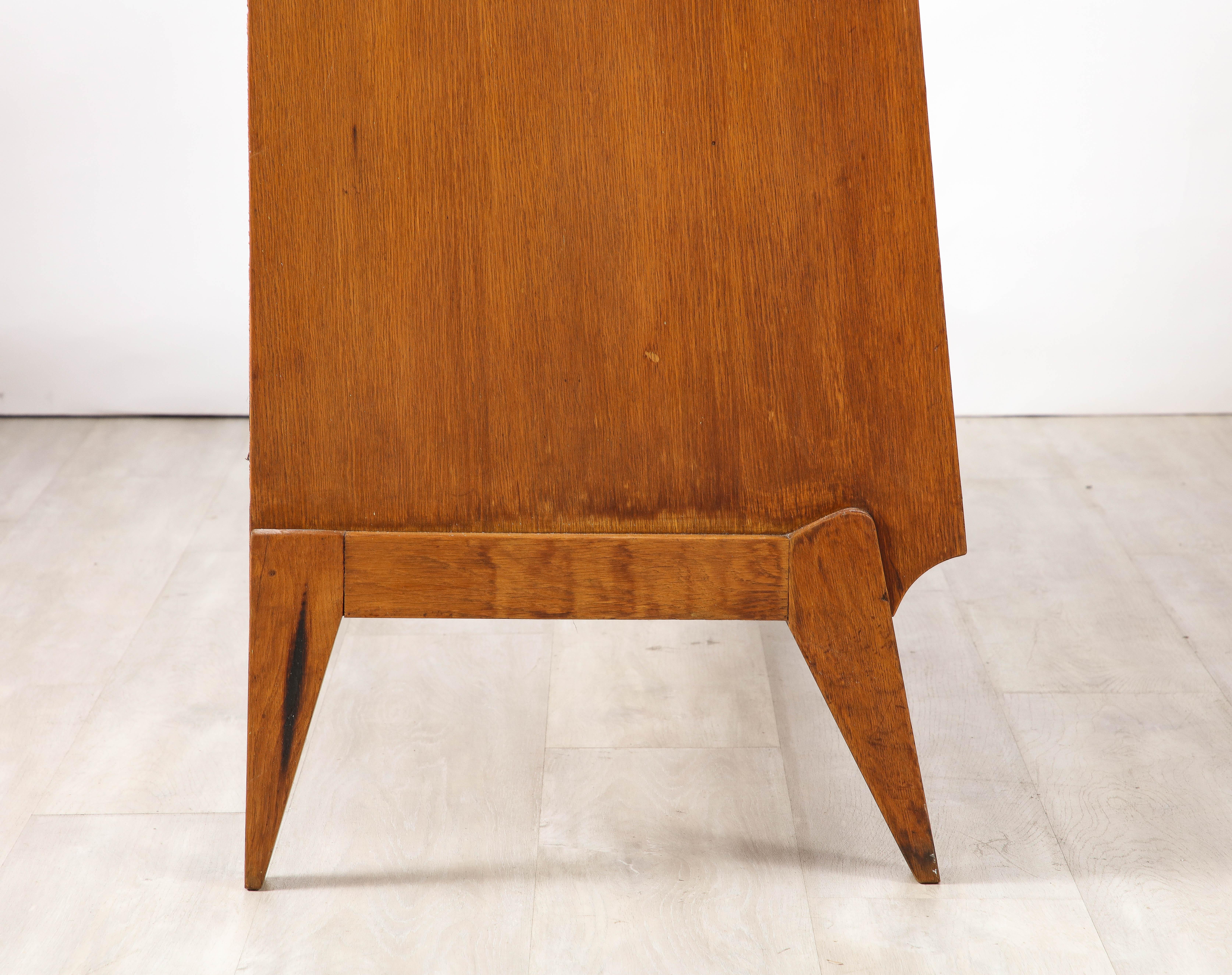 Mid-20th Century French Reconstruction Oak Cabinet, France, circa 1950 For Sale