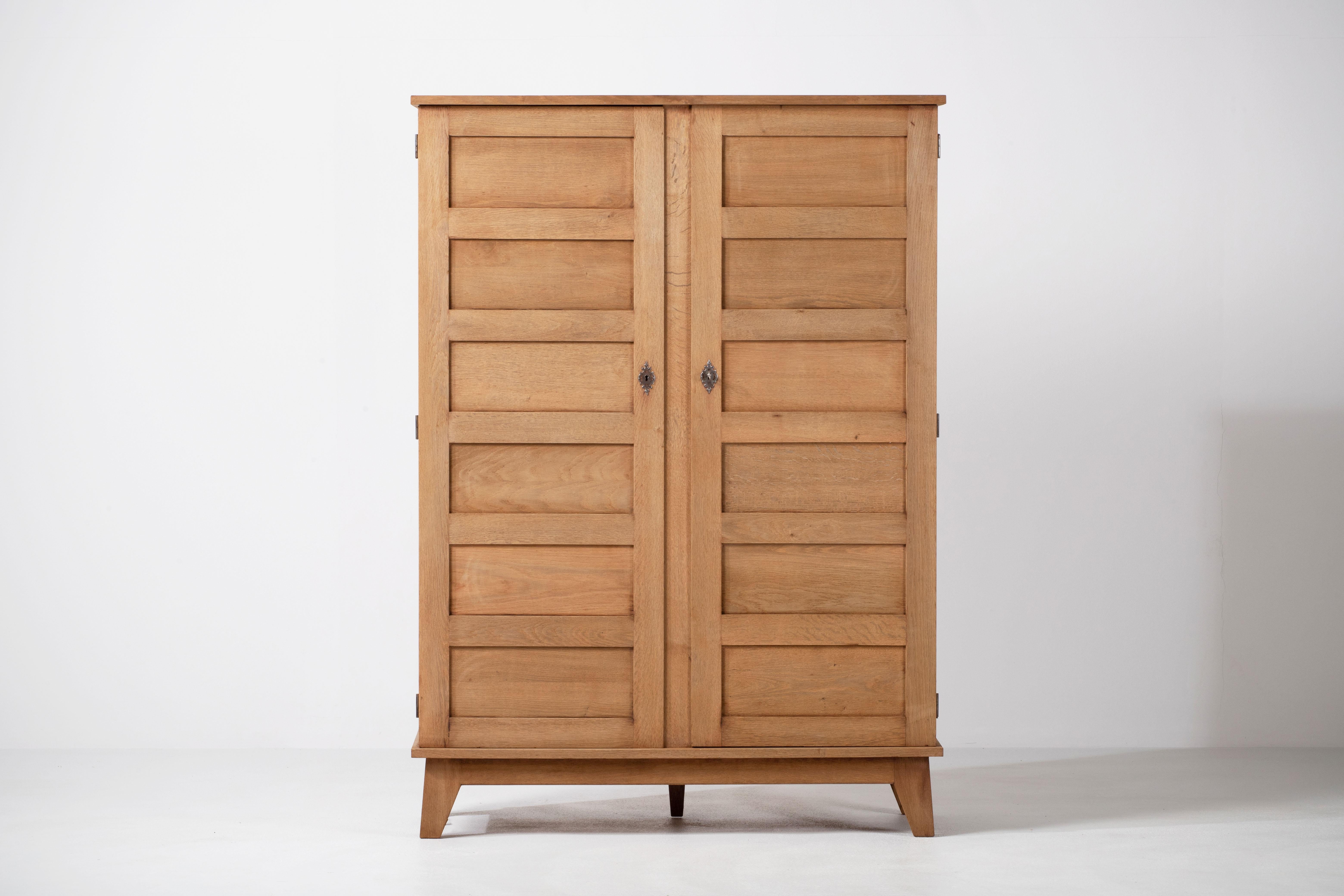 French Reconstruction Armoire model S154 by René Gabriel for the 