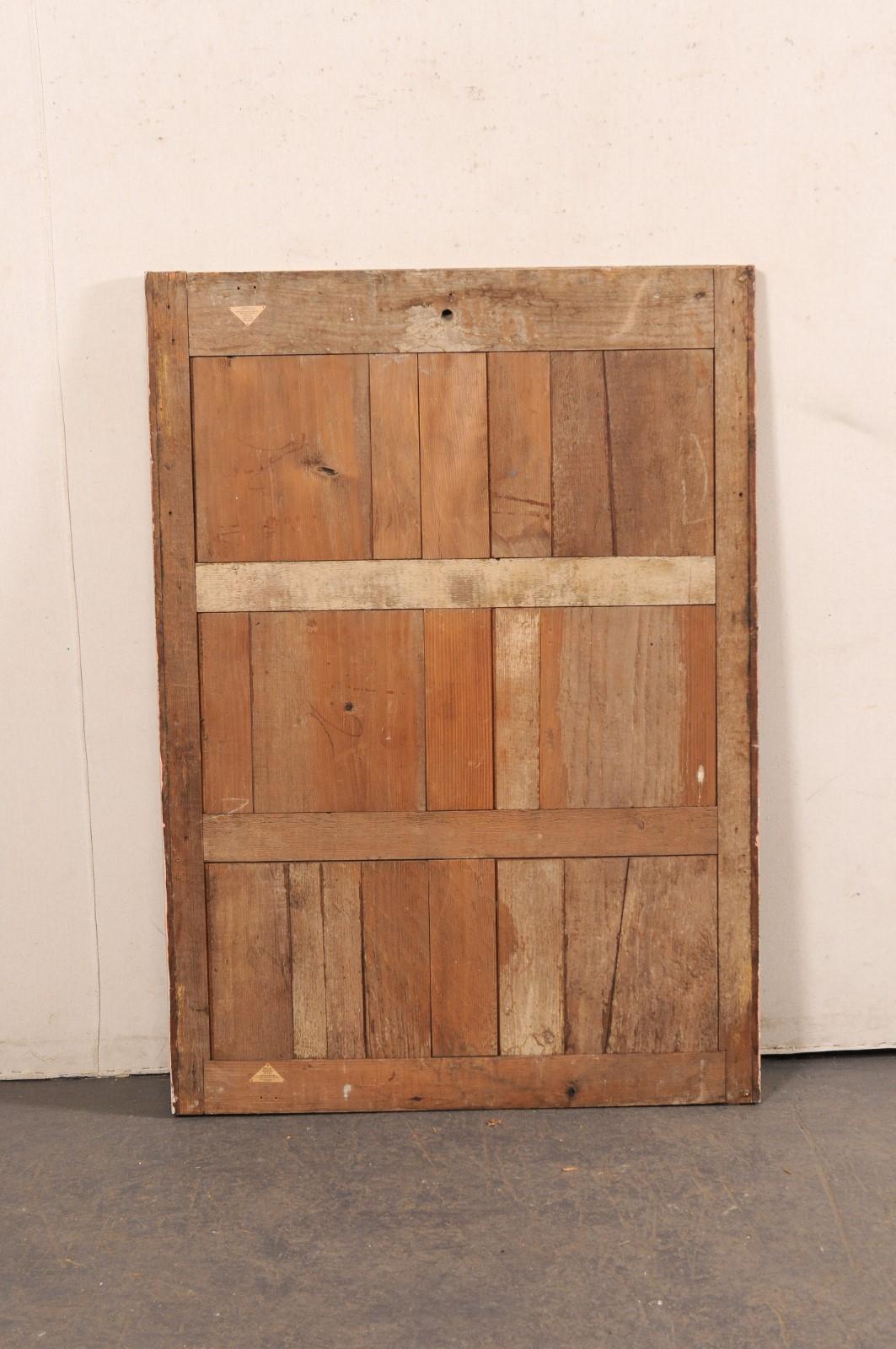 Specchio da parete francese rettangolare alto 4,5', XIX secolo (finitura originale) in vendita 6