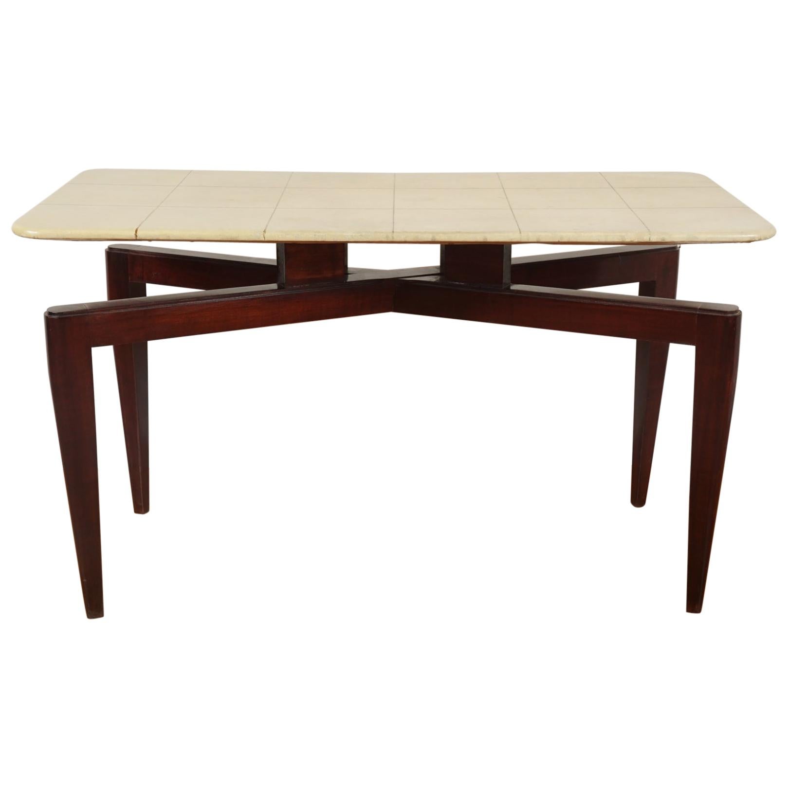 French Rectangular Cocktail Table For Sale