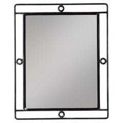 French Rectangular Iron Loop Mirror