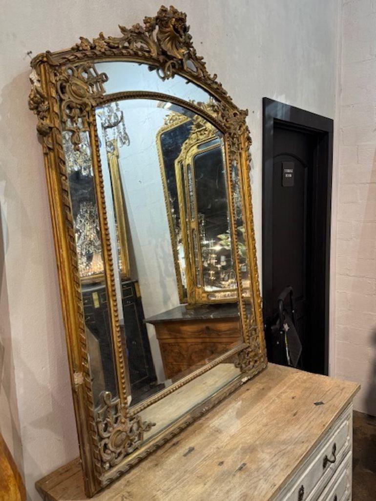 French Regence Mirror In Good Condition For Sale In Dallas, TX