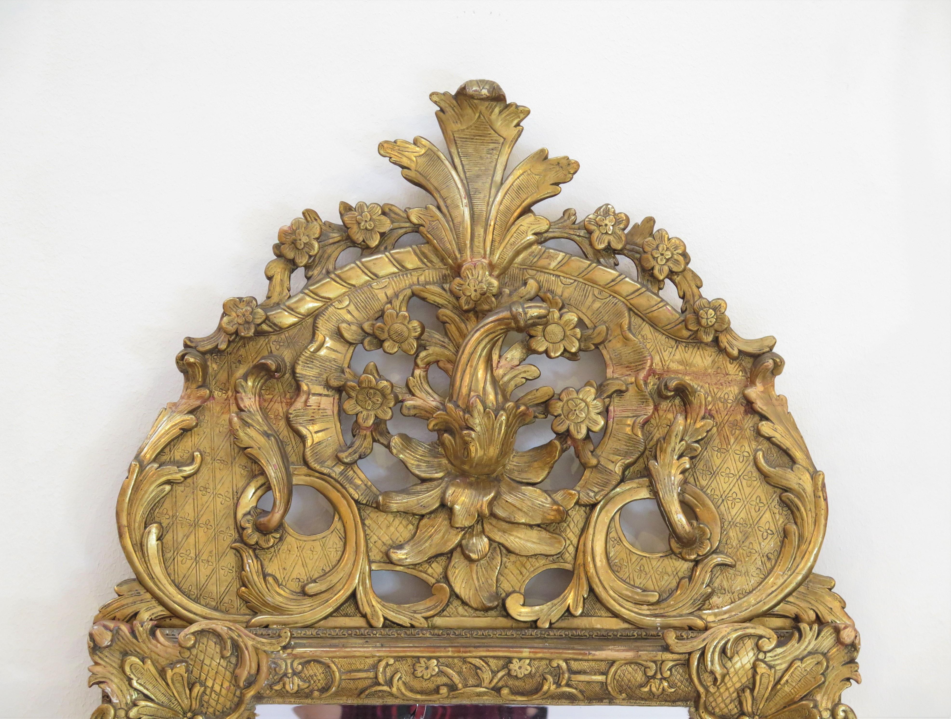 Regency French Régence Mirror For Sale