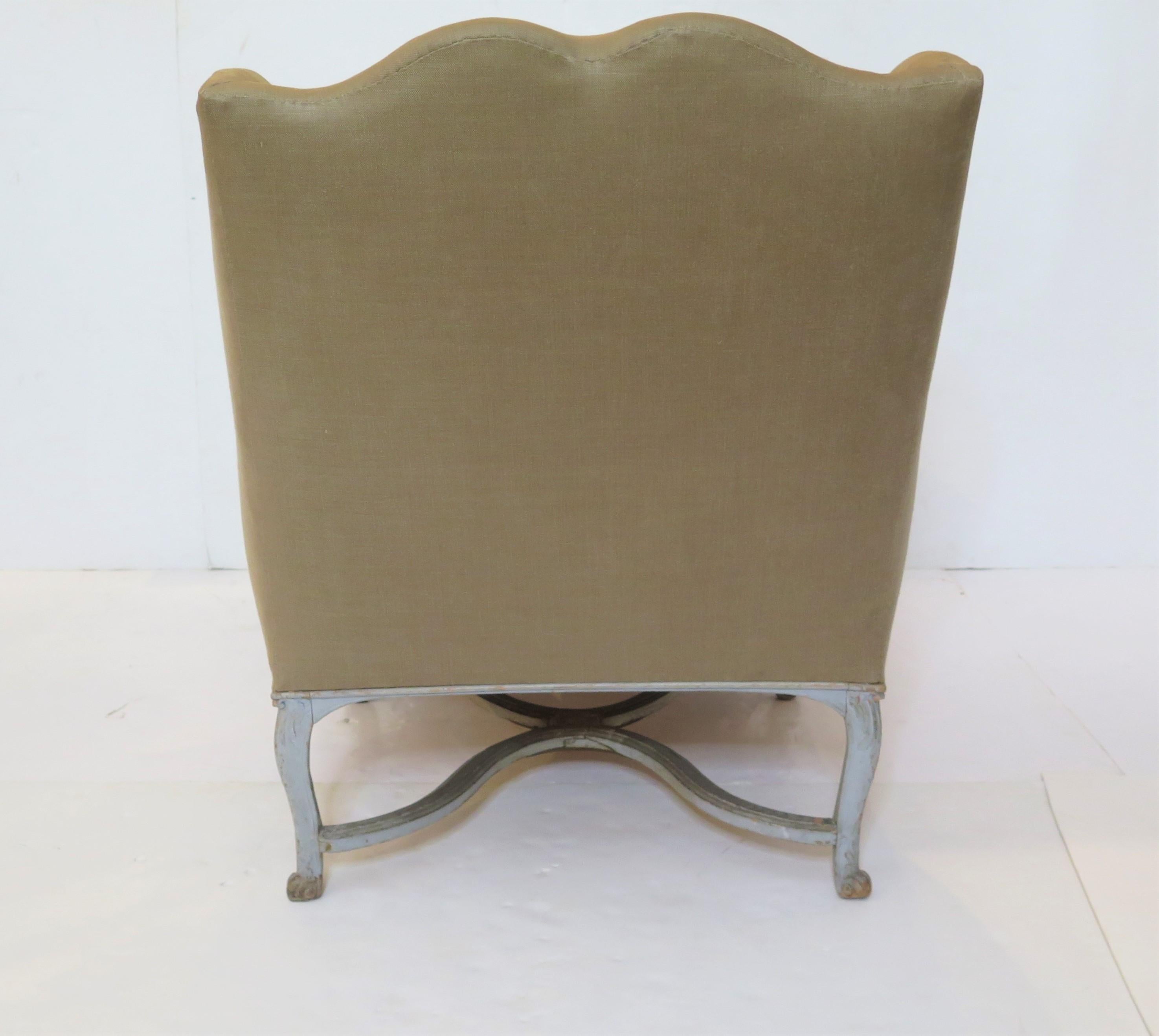 French Régence Period Chaise Lounge In Good Condition For Sale In Dallas, TX