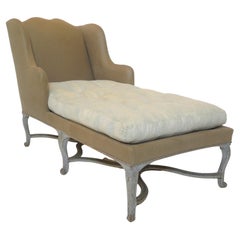 Antique French Régence Period Chaise Lounge