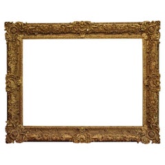 French 38x50 Regence Picture Frame circa 1860